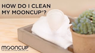 How Do I Clean My Mooncup® Menstrual Cup?
