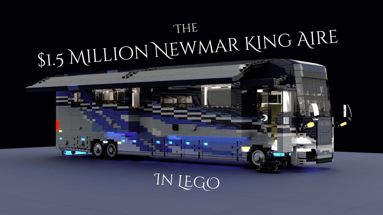 The Best LEGO RV You Ever Seen Yet - The $1.5M 2022 Newmar King Aire in ...