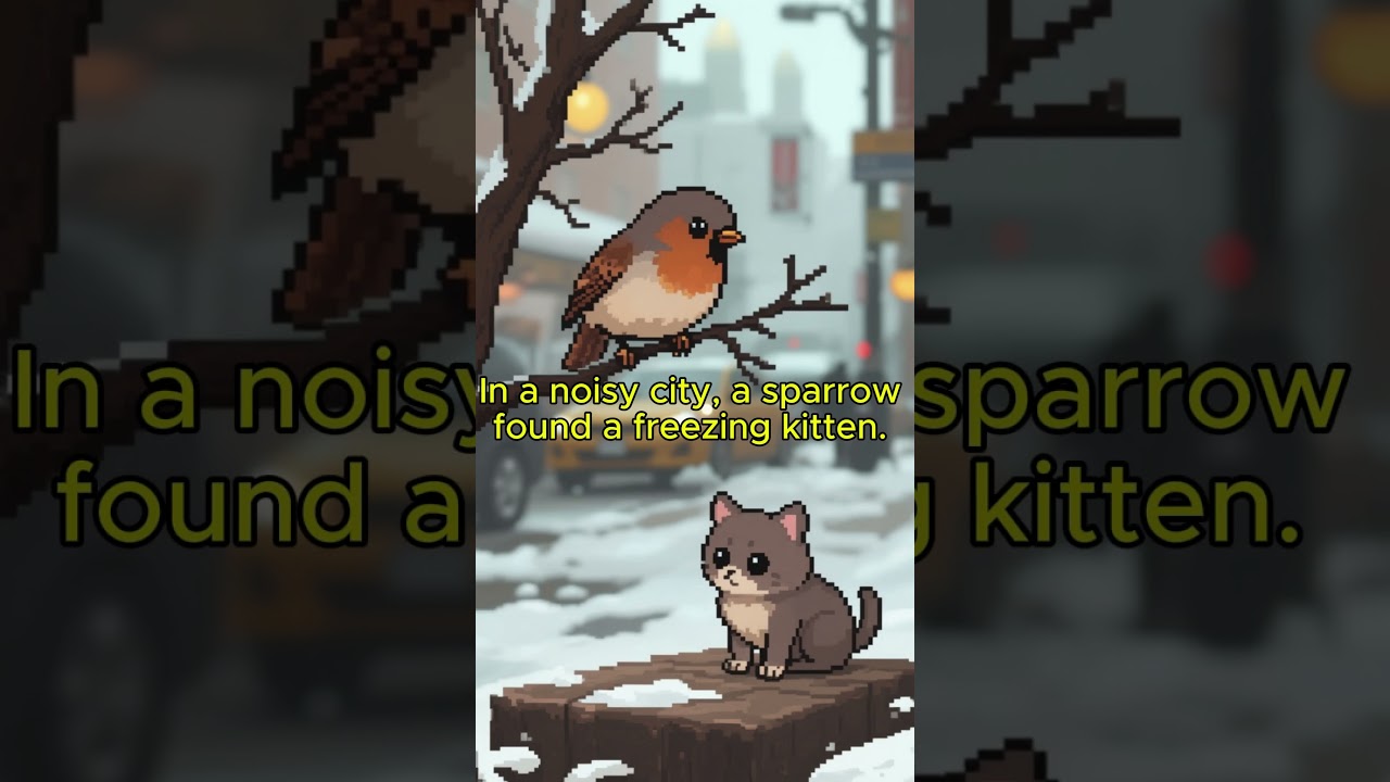 The Brave Little Sparrow – Heartwarming Short Animal Story for Kids