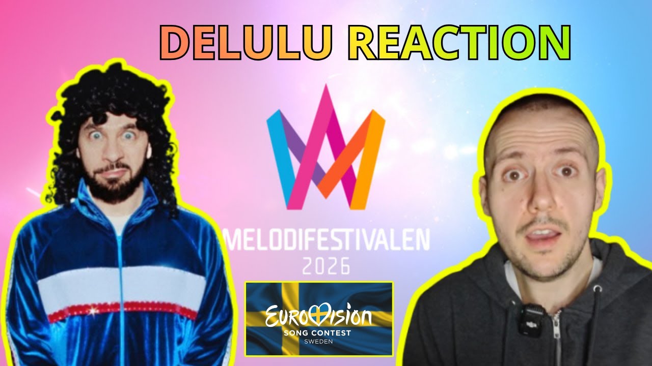 Lilla Al Fadji Delulu Sweden Melodifestivalen 2026 reaction