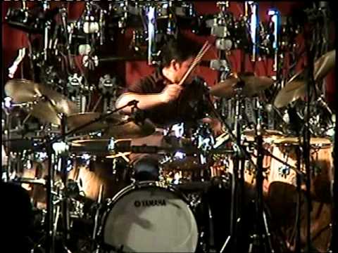 Yoel Paez  (Cuba) Yamaha PHX  Drums and Gon Bops.