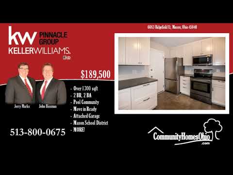 6683 Ridgefield Ct, Mason, OH home video tour