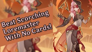 Celebrity Beat Eremite Scorching Loremaster Without Using Any Card - Genshin Impact TCG Wealth