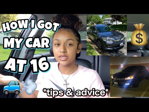 How I Bought First Car At 16 | How To Save Money, Search And Budget!!