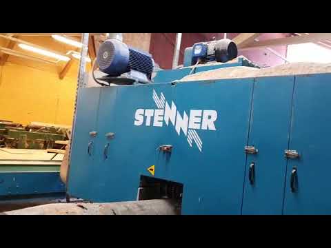 STENNER MHS10 MK II Track Horizontal Band Resaw - YouTube