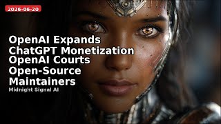 OpenAI Expands ChatGPT Monetization & OpenAI Courts Open-Source Maintainers | Midnight Signal AI