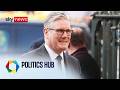 Starmer fighting a war at home and abroad over Iran war | Politics Hub with Ali Fortescue