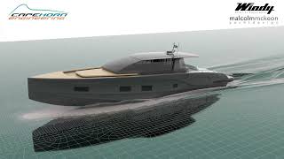 CFD Analysis of the Windy SR77 Chase Boat and Weekend Cruiser