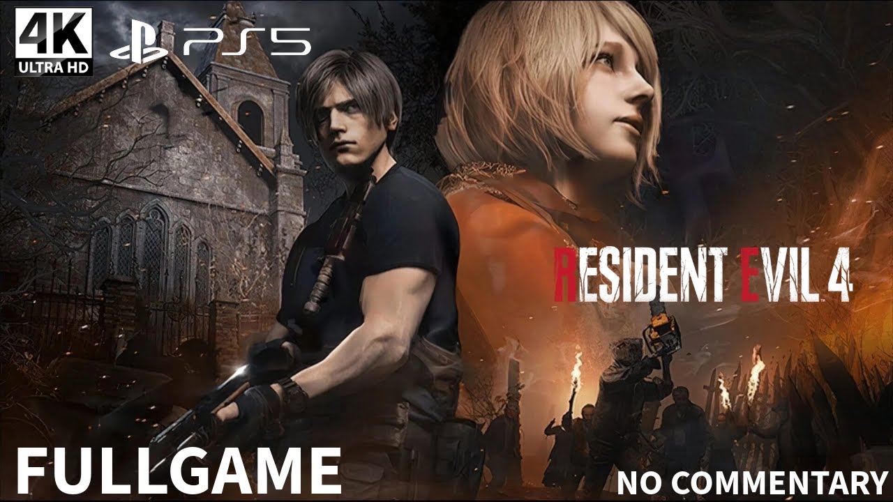 Resident Evil 4 Remake Full Playthrough (PS5 4K 60FPS) - No Commentary