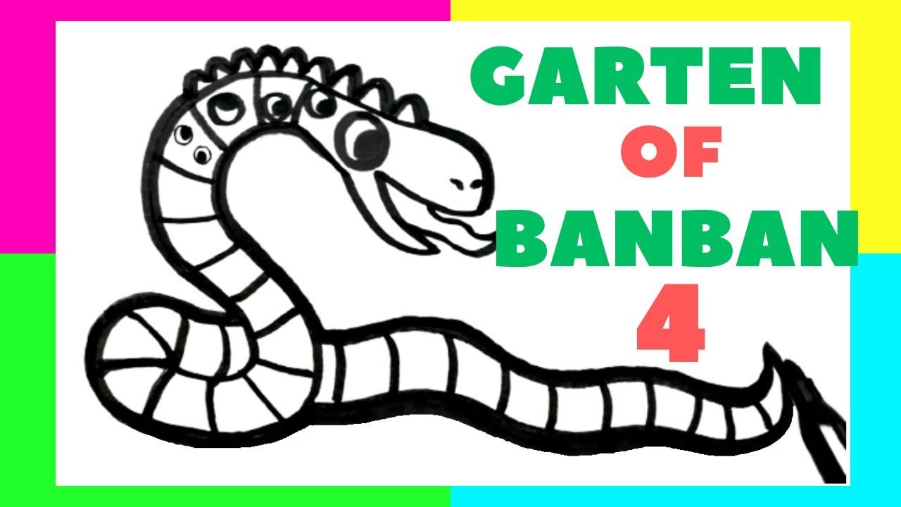 How To Draw Garten of Banban Characters,How To Draw Patched Willy,Coloring