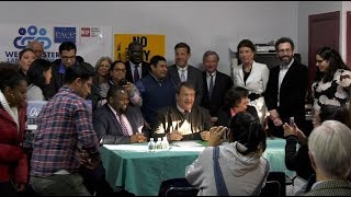 County Executive George Latimer to sign Anti-Wage Theft Bill