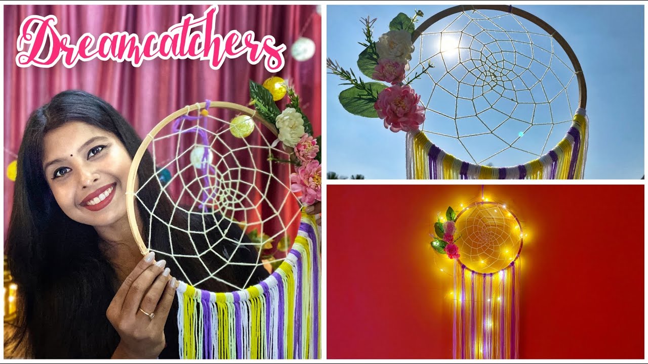 DIY Dreamcatchers | How to make Dreamcatchers at Home | Dreamcatcher Tutorial