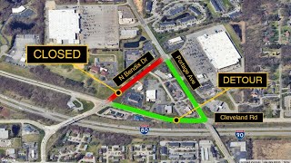 Portion of Bendix Drive in South Bend to be closed for paving, reconstruction
