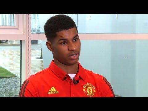 rashford marcus manchester interview united rise academy exclusive through ahead anniversary said training sunday its