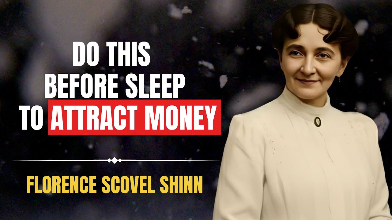 Do This 5 Minutes Before Sleep To Attract Money | Florence Scovel Shinn