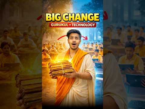 Gurukul 2.0 — Purani shiksha ka modern version😱. #shorts