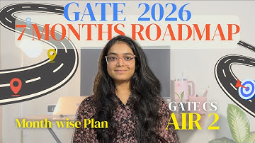 GATE CS 2026-routekaart | Hoe je vanaf juli onder AIR 100 komt | Maandelijkse voorbereidingsstrat...