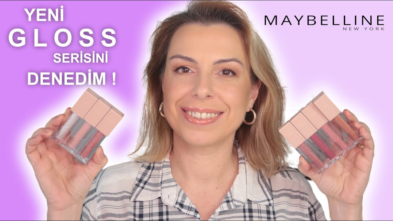 MAYBELLINE YENİ GLOSS SERİSİNİN HEPSİNİ DENİYORUM (ÜRÜN İNCELEME) 💄💋