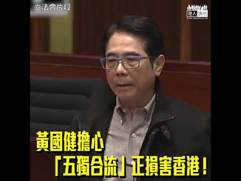 【短片】【KO反對派無視分裂亂國！】「港獨」勾結分裂勢力淪「五獨合流」、黃國健狠批：對社會治安造成極大的破壞、支持在反對動亂及恐怖活動上與內地交流