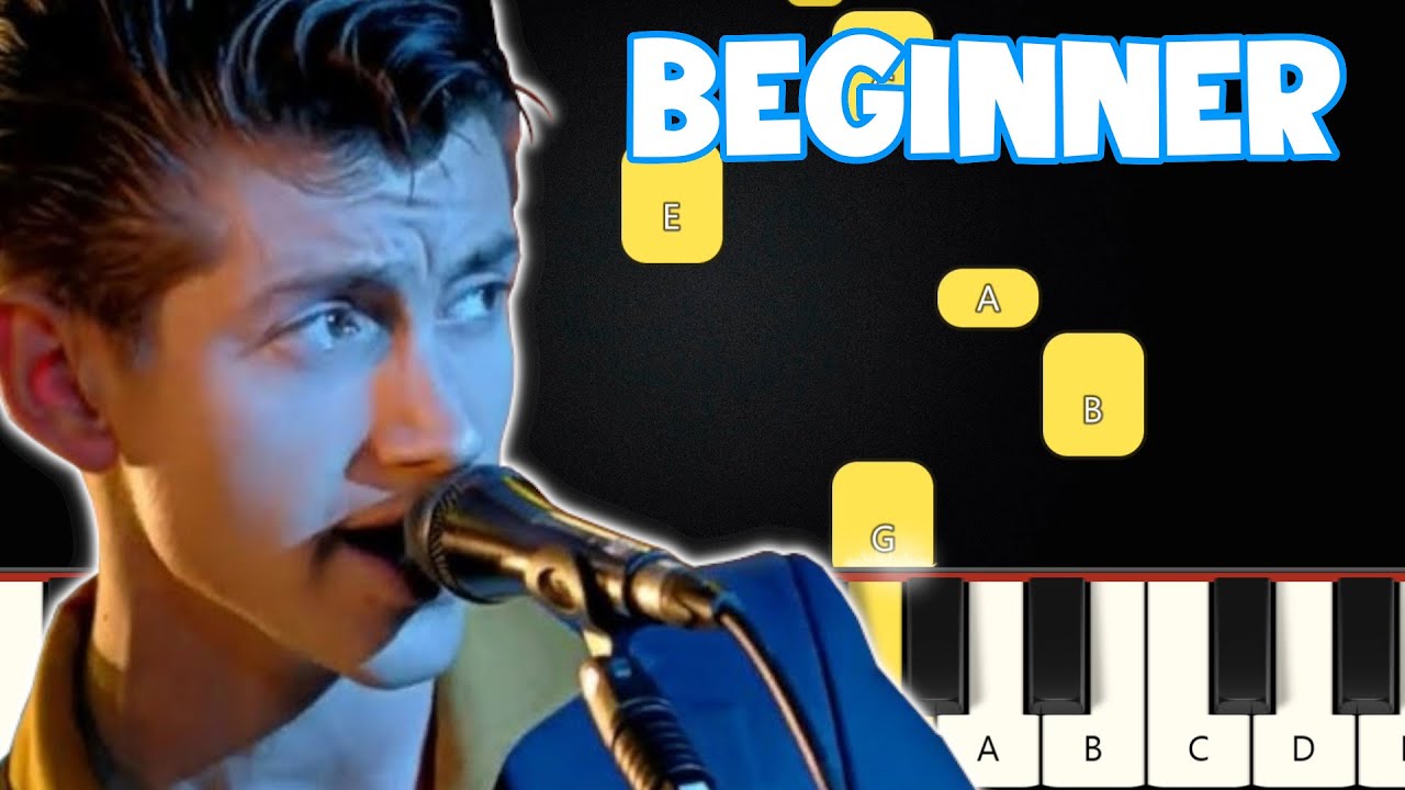 I Wanna Be Yours - Arctic Monkeys | Beginner Piano Tutorial | Easy Piano