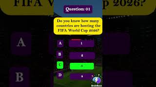 Quiz questions about Countries hosting fifa worldcup 2026 viral short video #quiz #shortvideo