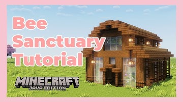 Minecraft Bee Sanctuary Tutorial!