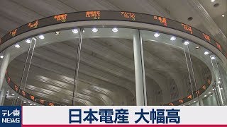 日本電産 大幅高【兜通信】（2019年4月24日）