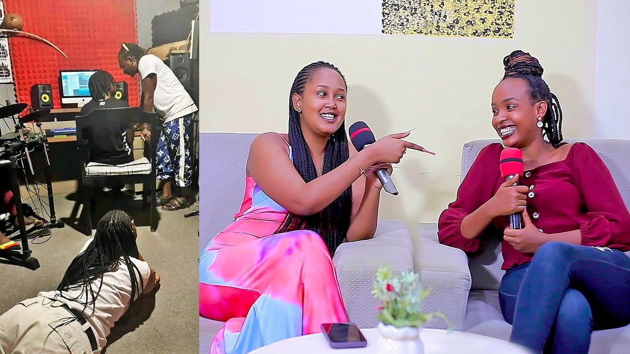 Monia Fleur na Big Fizzo muri studio/nahatswe kunyika kubera ubwoba/nije ndeze batoyi banje