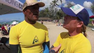 Buttons Kaluhiokalani and Tommy Chorman AccesSurf Interview w/ Canon 7D