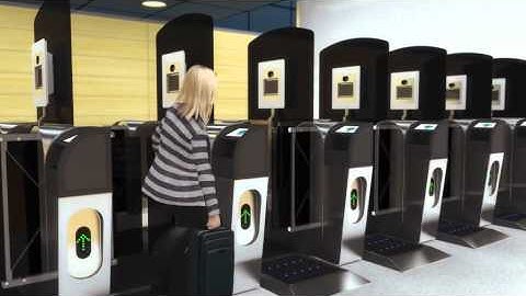 Automated passport control at Helsinki Airport