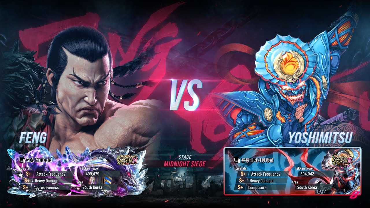 T8 🔥 MULGOLD (Feng) vs EYEMUSICIAN (Yoshimitsu) 🔥 Tekken 8 High Level Gameplay