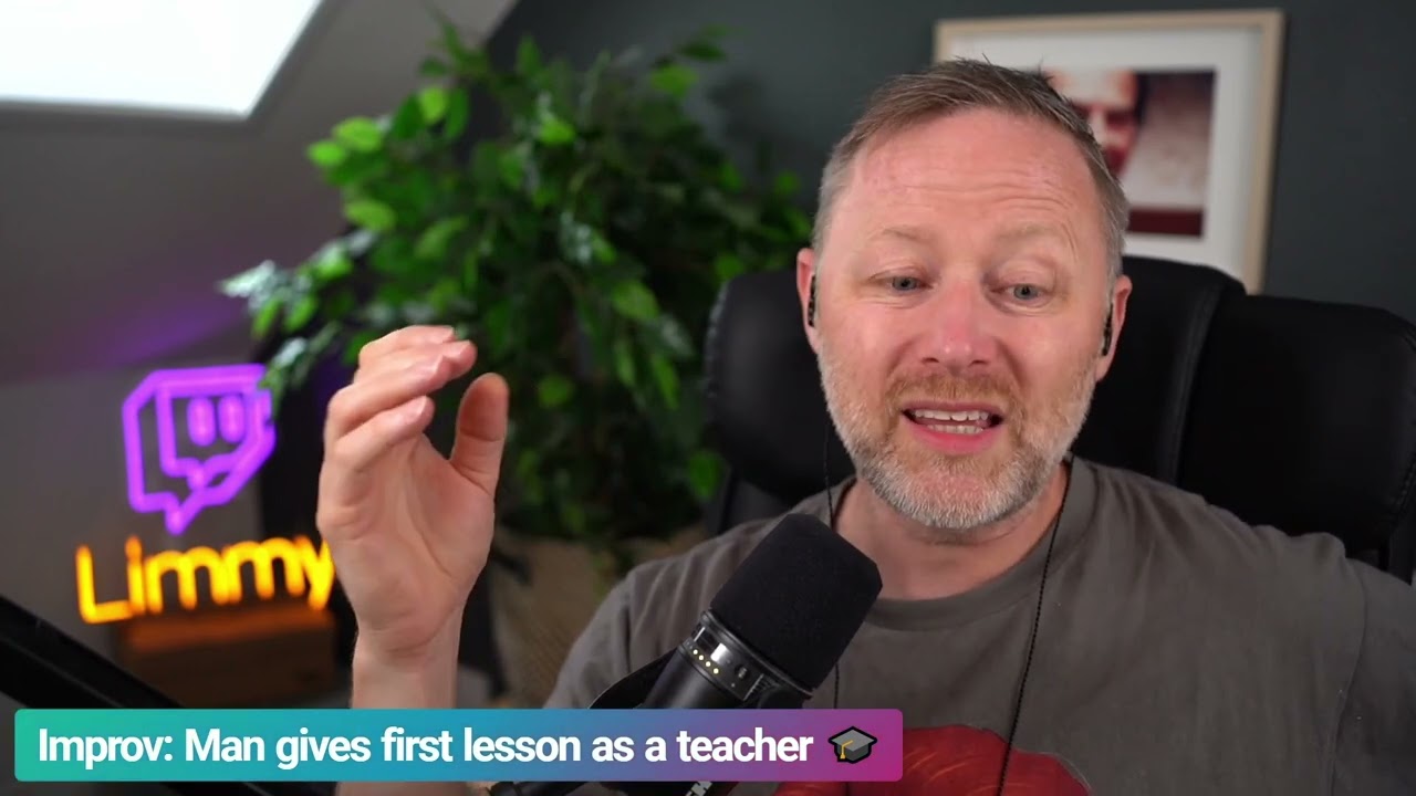 Limmy Improv: Man Gives First Lesson As A Teacher [2023-07-27]