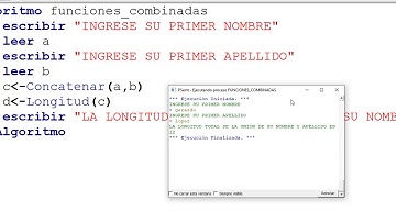 COMBINACIÓN DE FUNCIONES EN PSEINT