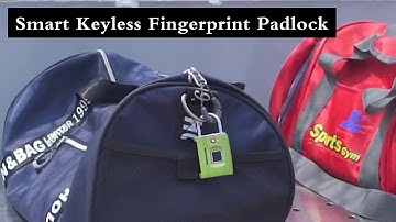 Smart Keyless Fingerprint Padlock/ TSA Approved Lock