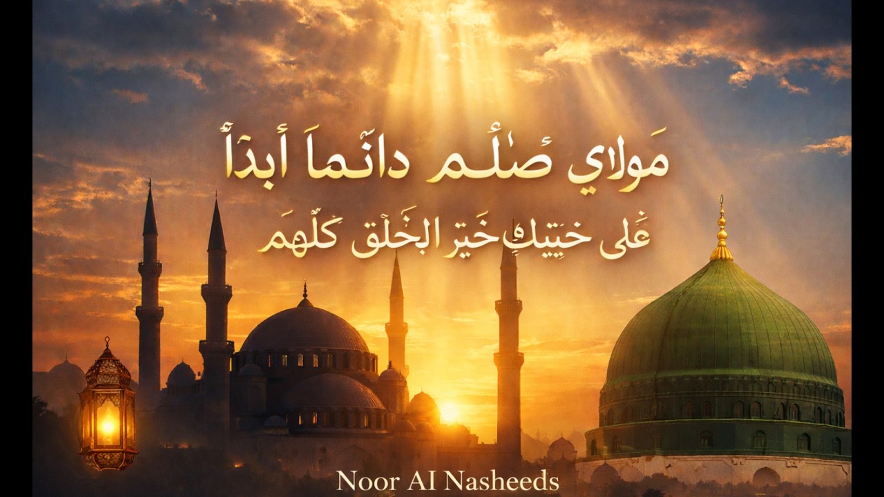Mawlaya Salli wa Sallim | مولايَ صلِّ وسلم دائمًا أبدًا | Arabic Nasheed (Vocals Only)