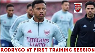 Rodrygo Stuns Arsenal In First Training Session As Emirates Erupts With Buzzdescription