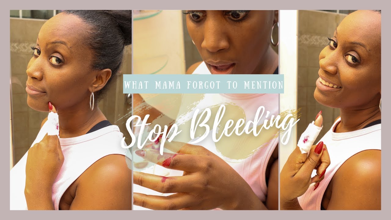 Stop Bleeding!  Get Healing