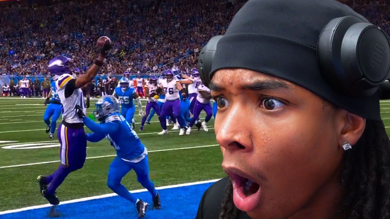 ВИКИНГИ, О МФГ!!! Лучшие моменты матча «Миннесота Вайкингс» против «Детройт Лайонс» | НФЛ 2025, н...