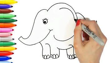 10 Easy Animal Drawings for Kids Vol. 1 | Step by Step Drawing Tutorials | How to Draw Cute Animals