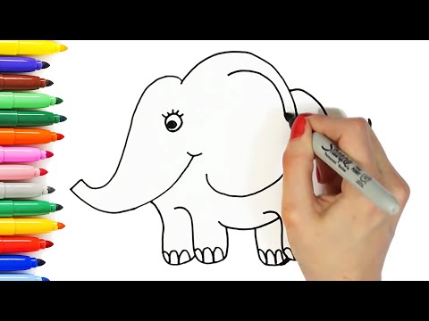 Video: How To Teach Children To Draw Animals