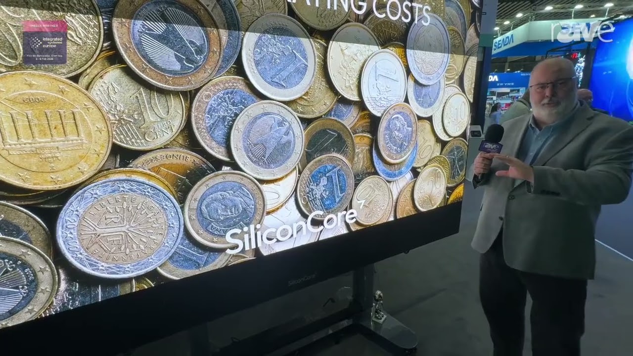ISE 2026: SiliconCore Introduces 4K 135″ All-In-One Display