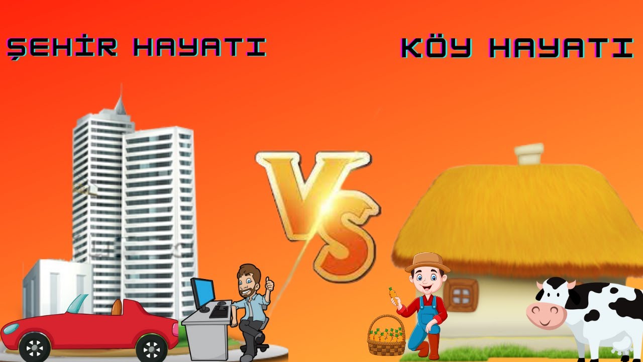 köy hayatı vs şehir hayatı/ MEMODİ