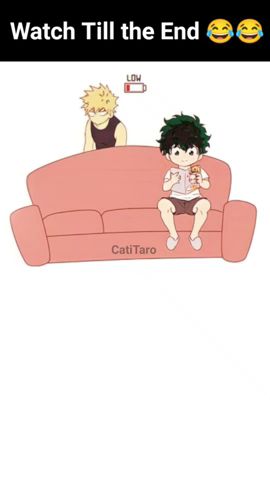 Deku is Bakugou charger 😂😂 #memes #mha #short #anime