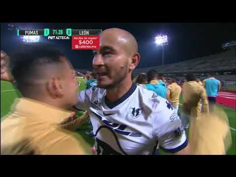 ¡GOOOOOOOOL de Carlos González! | Pumas UNAM 1-0 León Final Liga MX Ida