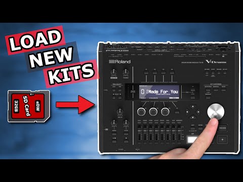 Roland TD-50 Custom Kits Loading Tutorial - The eDrum Workshop TD-50 Module Expansions