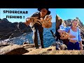 SPIDER CRAB FISHING With My Girlfriend! Fun Day On The Rocks