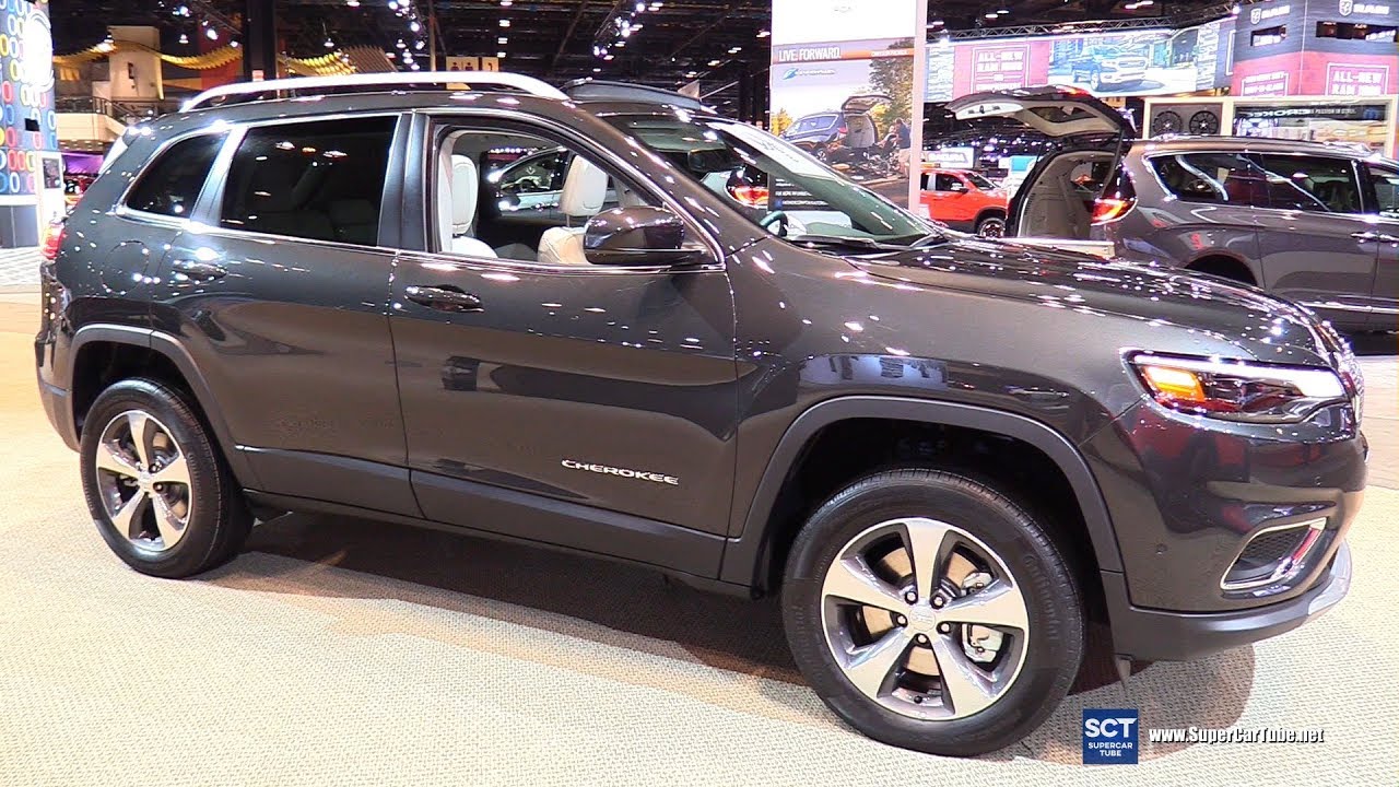 2019 Jeep Cherokee Limited Exterior And Interior Walkaround 2018 Chicago Auto Show