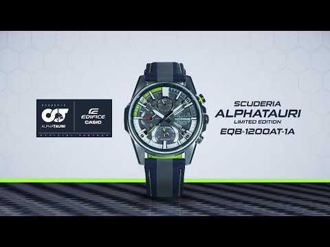 Casio Scuderia AlphaTauri | Limited Edition EQB 1200AT | Official Video - YouTube
