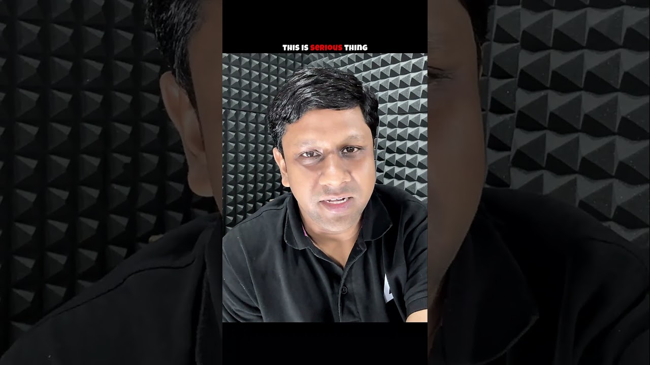 This is serious thing 