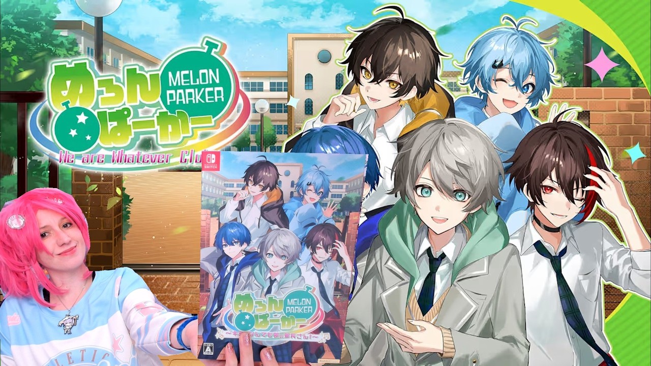 Melon Parker Nintendo Switch Limited Edition unboxing. Bad Game, Cool collectors edition